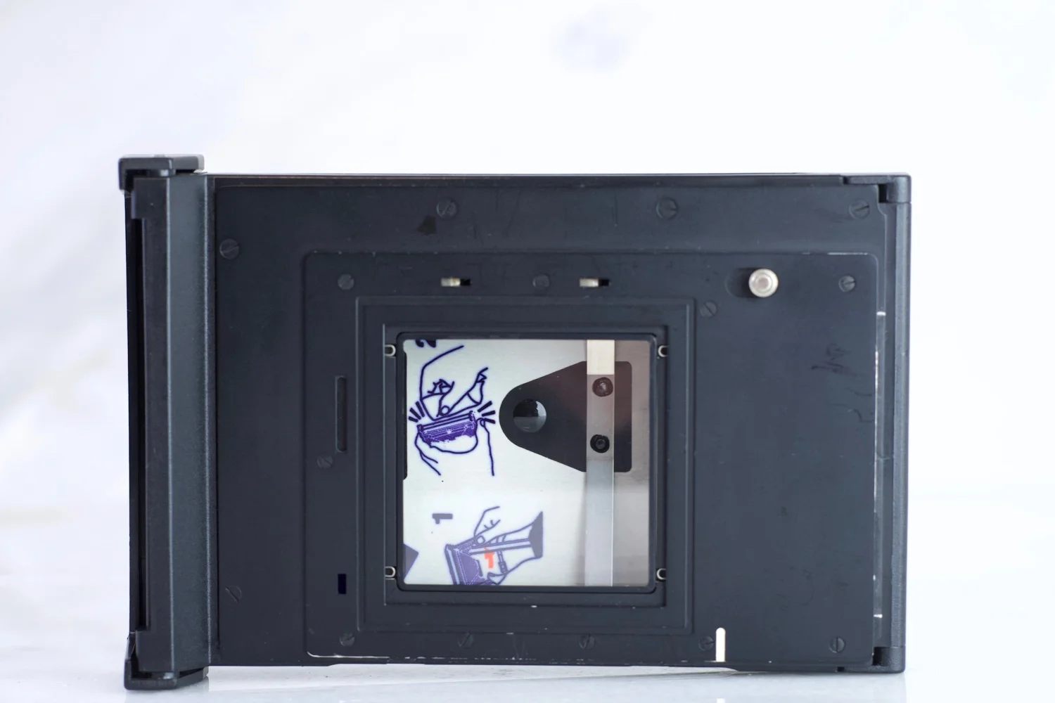 Polaroid Pack Film Back for Hasselblad 500 Medium Format Cameras